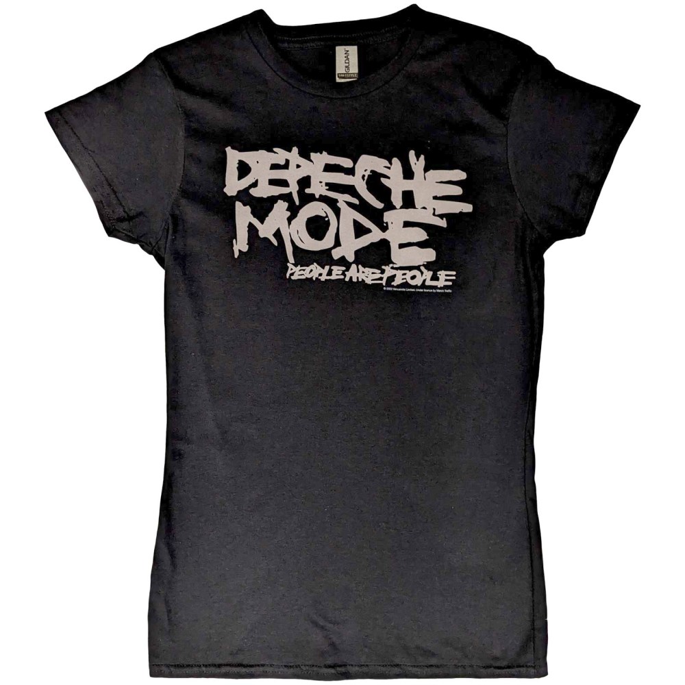 Depeche Mode - People Are People Dames Tshirt - Zwart